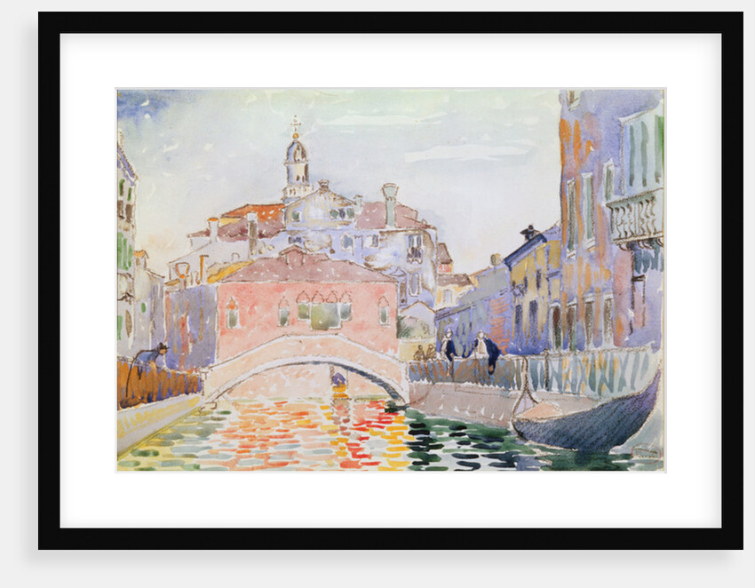 Canal in Venice by Henri-Edmond Cross