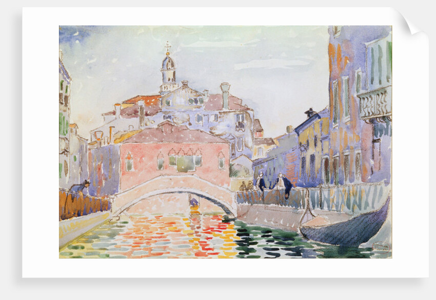 Canal in Venice by Henri-Edmond Cross