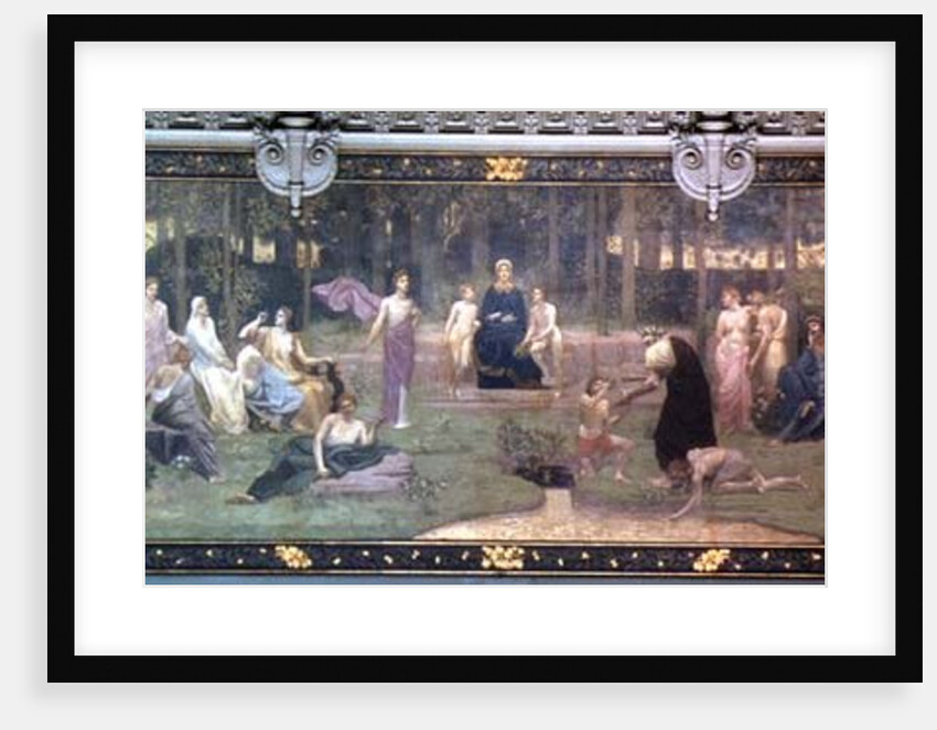The Sacred Wood by Pierre Puvis de Chavannes
