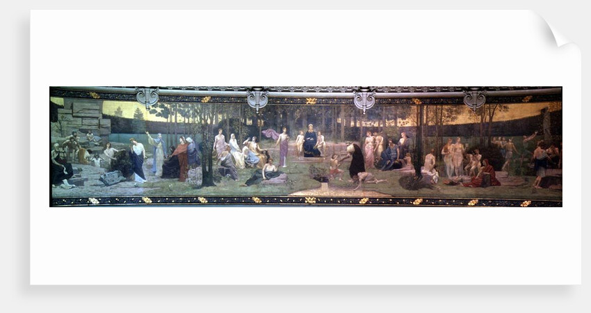The Sacred Wood by Pierre Puvis de Chavannes