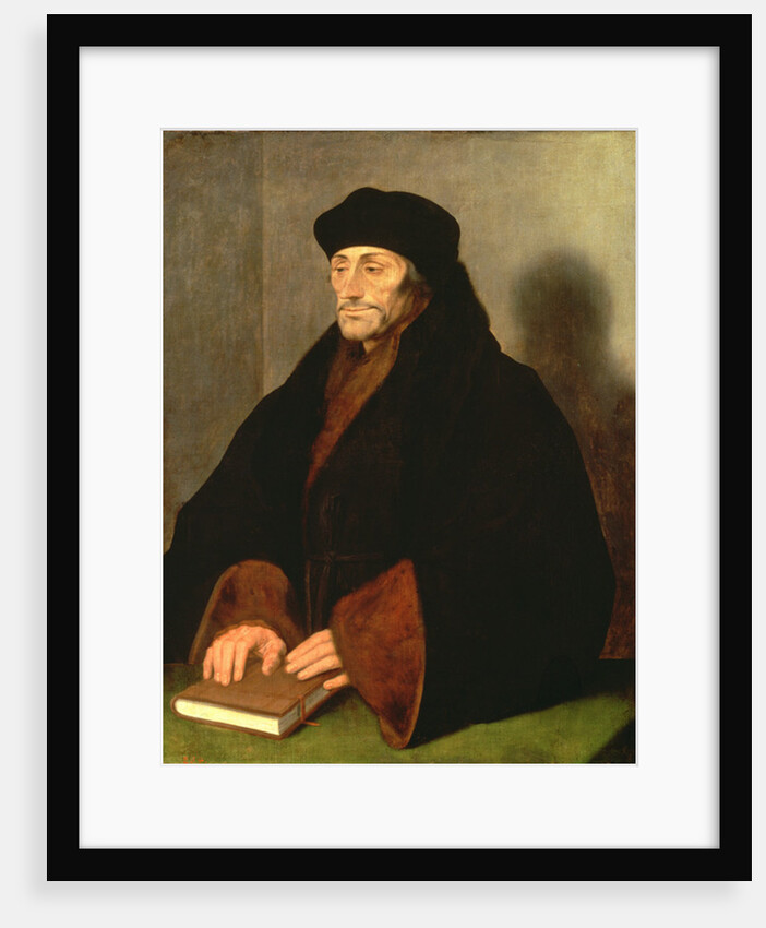Erasmus of Rotterdam, 1523 by Hans Holbein the Younger