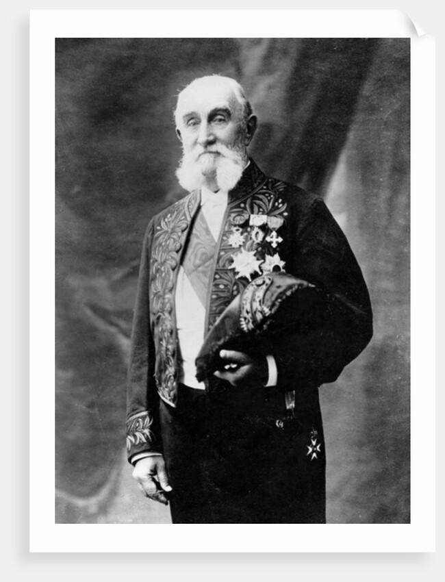 Portrait of Alfred Grandidier, c.1885 by Eugene Pirou