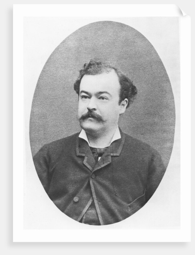 Portrait of Emile-Jean-Marie Gautier by Etienne Carjat