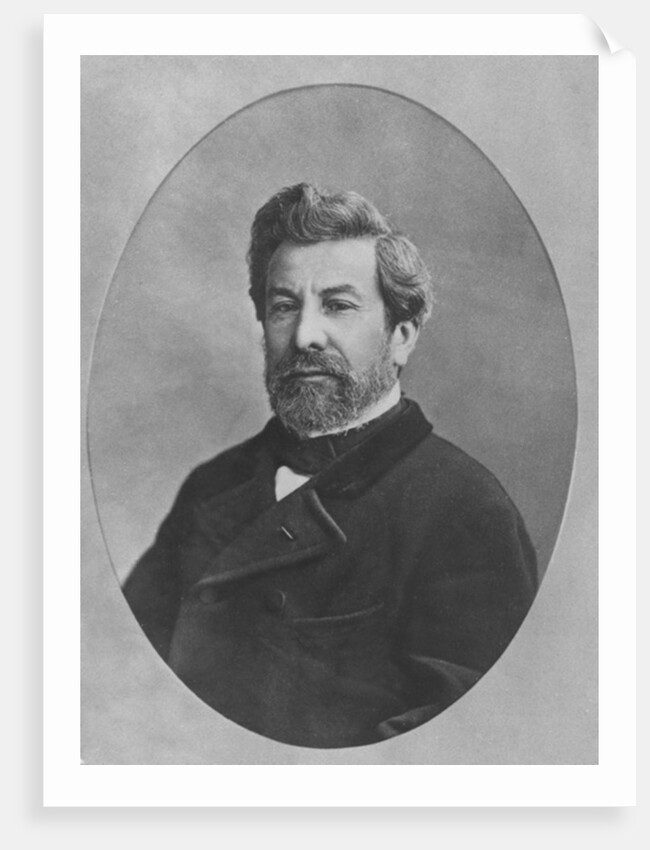 Portrait of Francois-Ambroise-Germain Gilbert, c.1860 by French Photographer