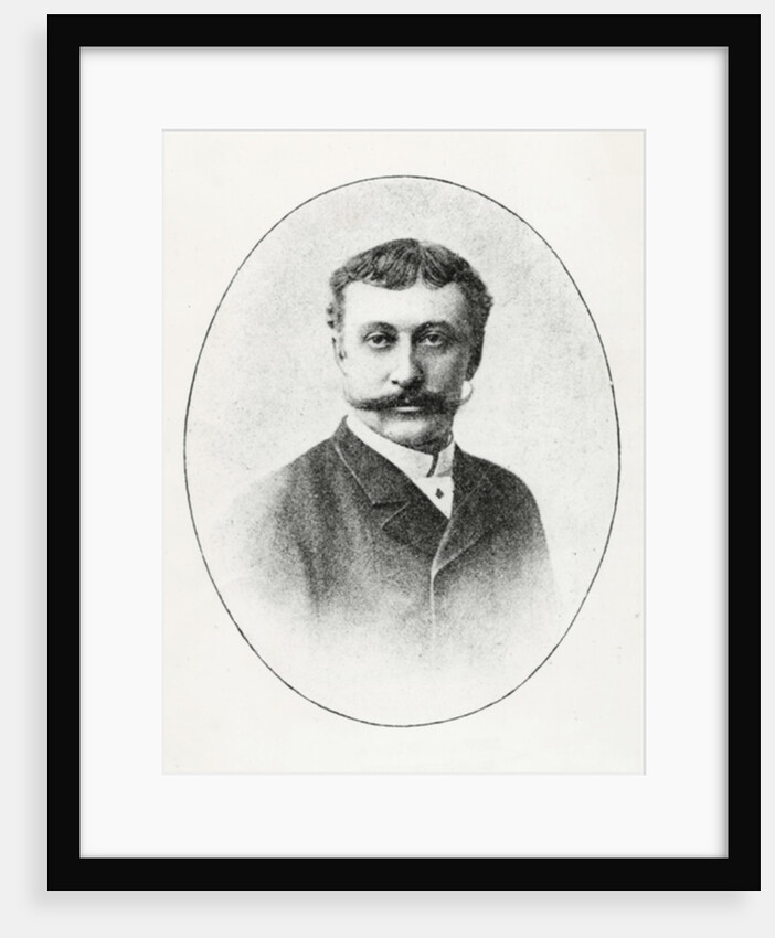 Portrait of Charles Francon by French Photographer