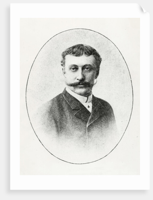 Portrait of Charles Francon by French Photographer