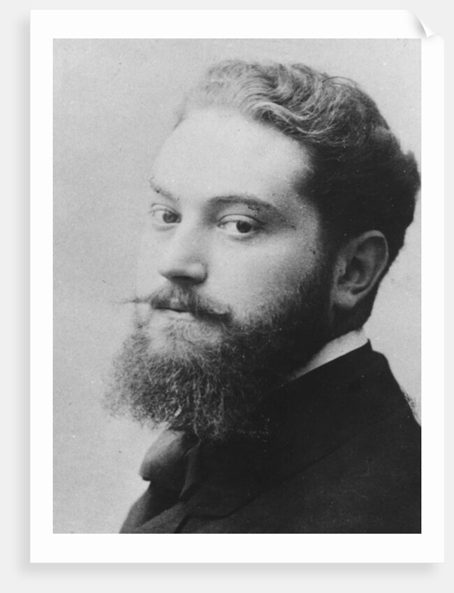 Portrait of Albert Guillaume by Eugene Pirou