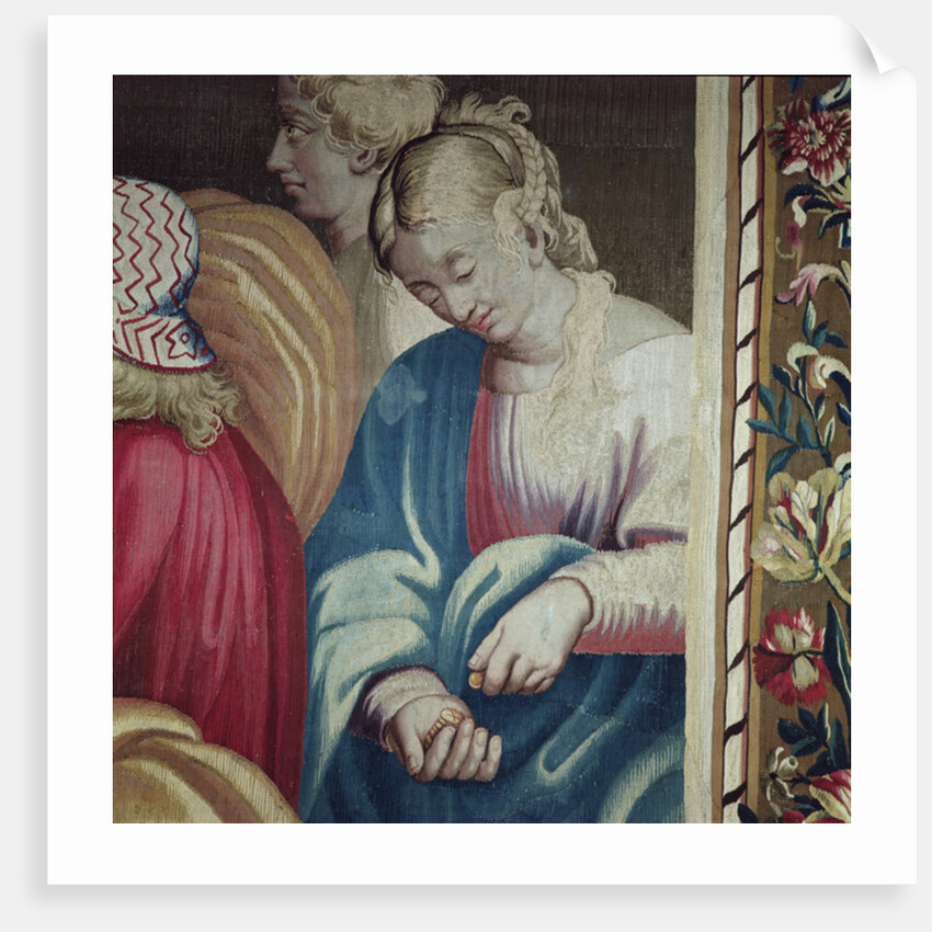Tapestry depicting the Acts of the Apostles, the Death of Ananias by Raphael (1483-1520) (after)