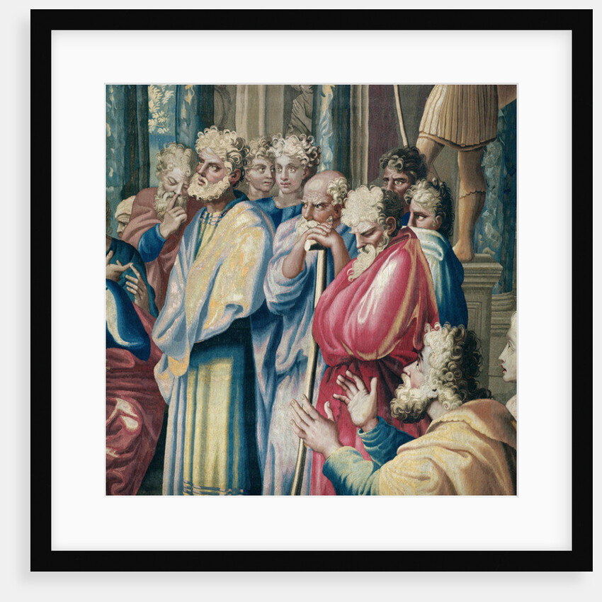 Tapestry depicting the Acts of the Apostles, Saint Paul preaching to the Areopagus by Raphael