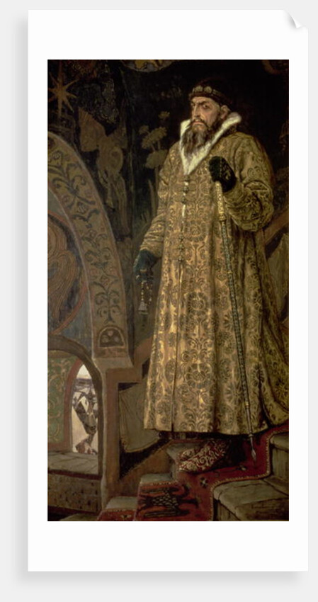 Tsar Ivan IV Vasilyevich 'the Terrible' 1897 by Victor Mikhailovich Vasnetsov