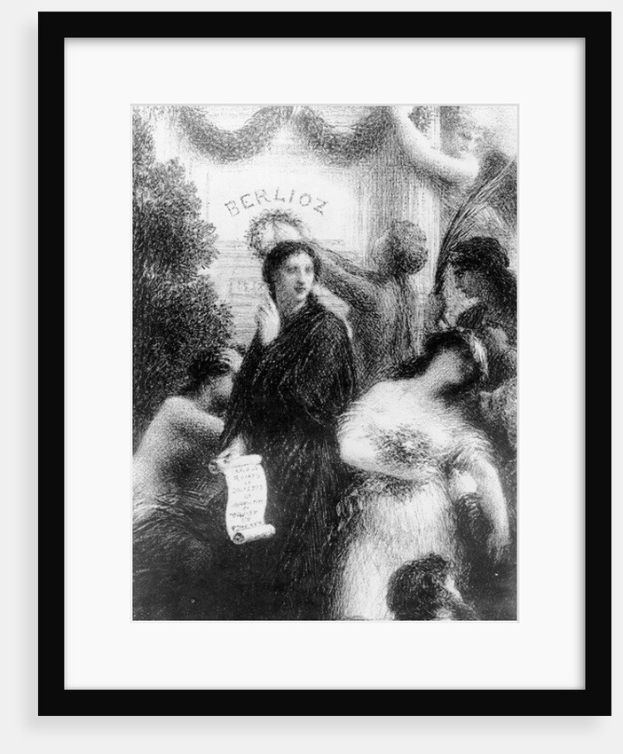 Berlioz, or The Birthday, 1876 by Ignace Henri Jean Fantin-Latour