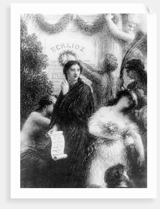 Berlioz, or The Birthday, 1876 by Ignace Henri Jean Fantin-Latour