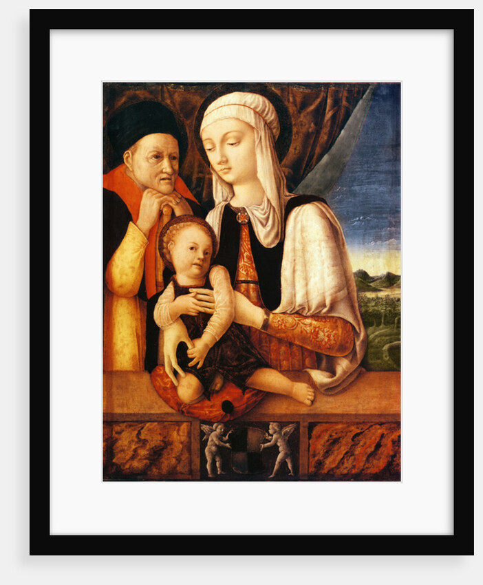 The Holy Family, c.1450-60 by Antonio Vivarini