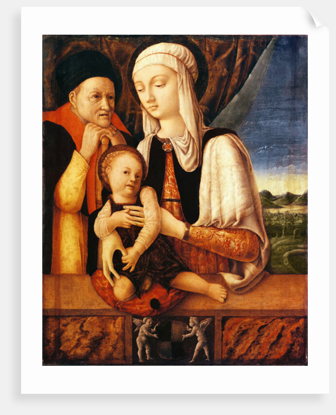 The Holy Family, c.1450-60 by Antonio Vivarini