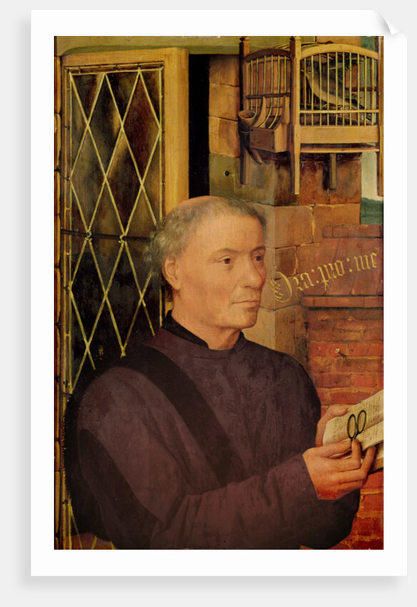 Portrait of a Patron by Matthias (c.1480-1528) Grunewald