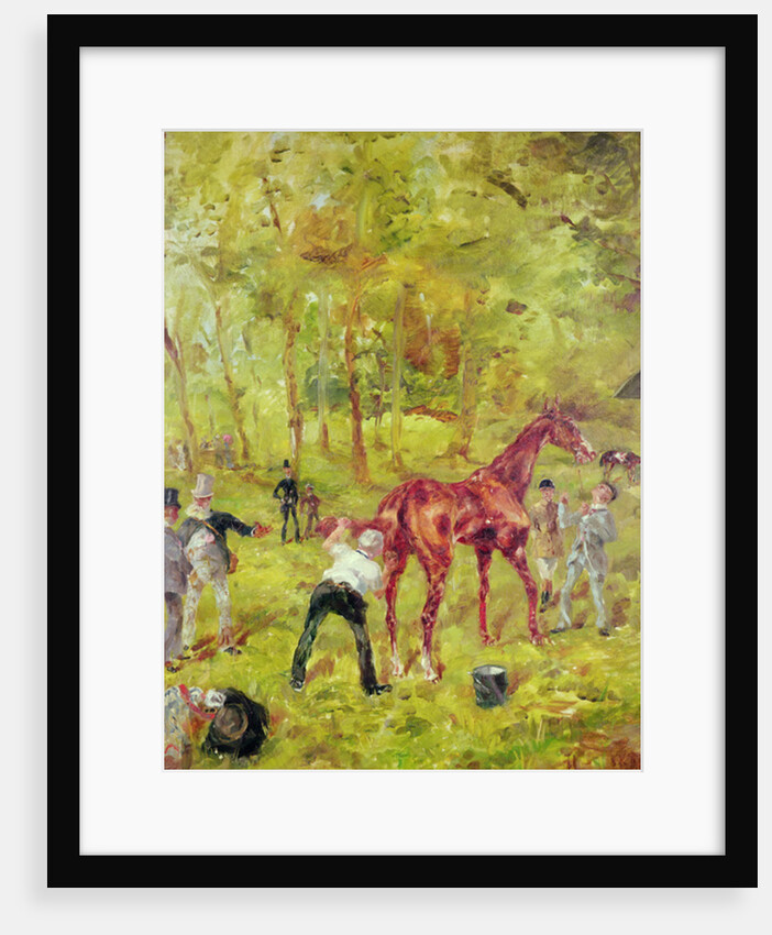 Souvenir d'Auteuil, 1881 by Henri de Toulouse-Lautrec