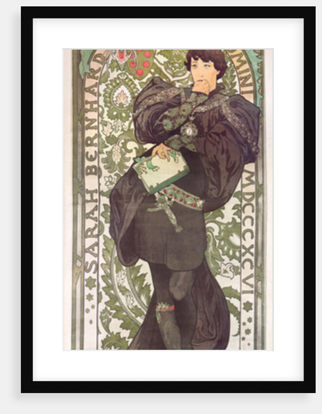 Poster for the Lorenzaccio play at the Théâtre de la Renaissance, 1896 by Alphonse Marie Mucha