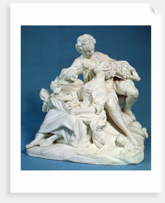 The Grape Eaters by Francois Boucher