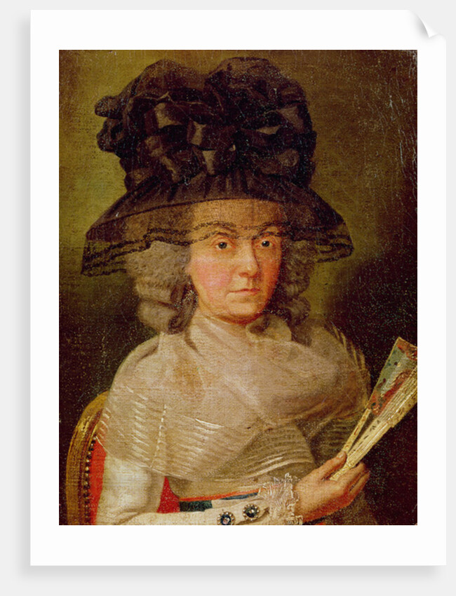Portrait of the thought to be Duchess of Benaventa by Francisco Jose de Goya y Lucientes
