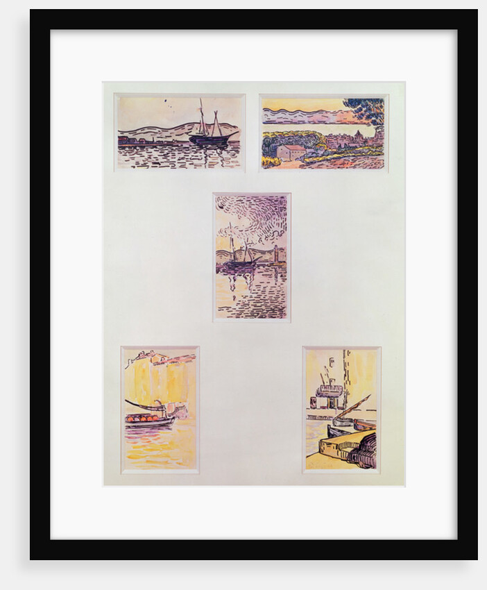 Saint Tropez, c.1900 by Paul Signac