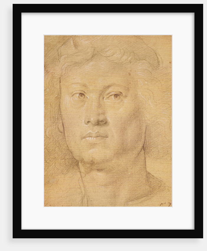 Head of an Angel by Sandro Botticelli