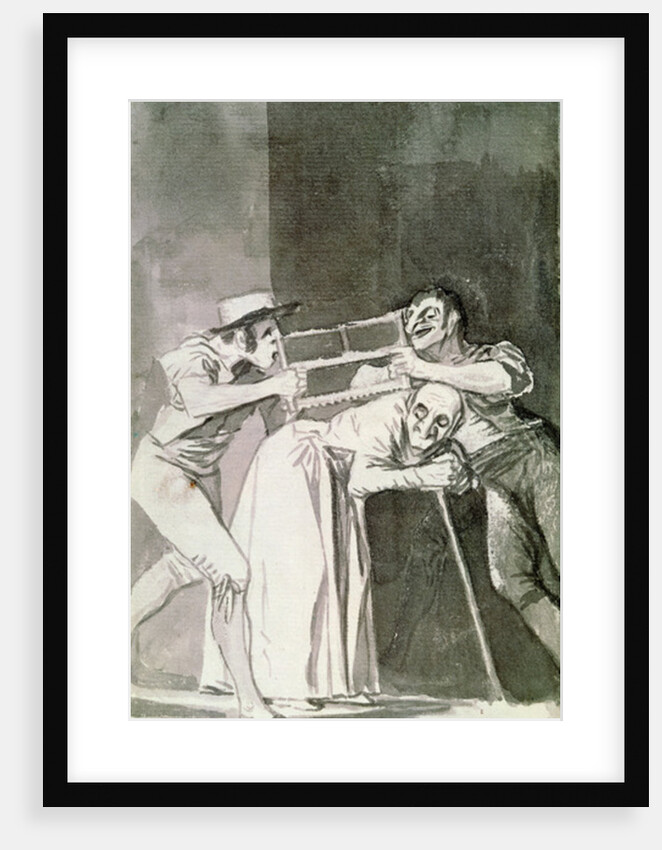 Cut the Old, c.1810 by Francisco Jose de Goya y Lucientes