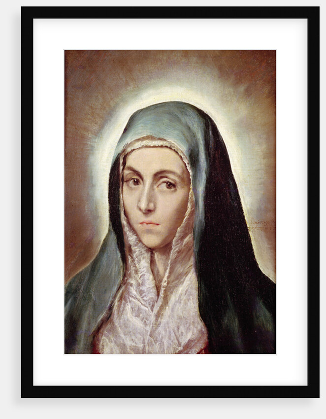 The Virgin Mary, 1595-1600 by El Greco