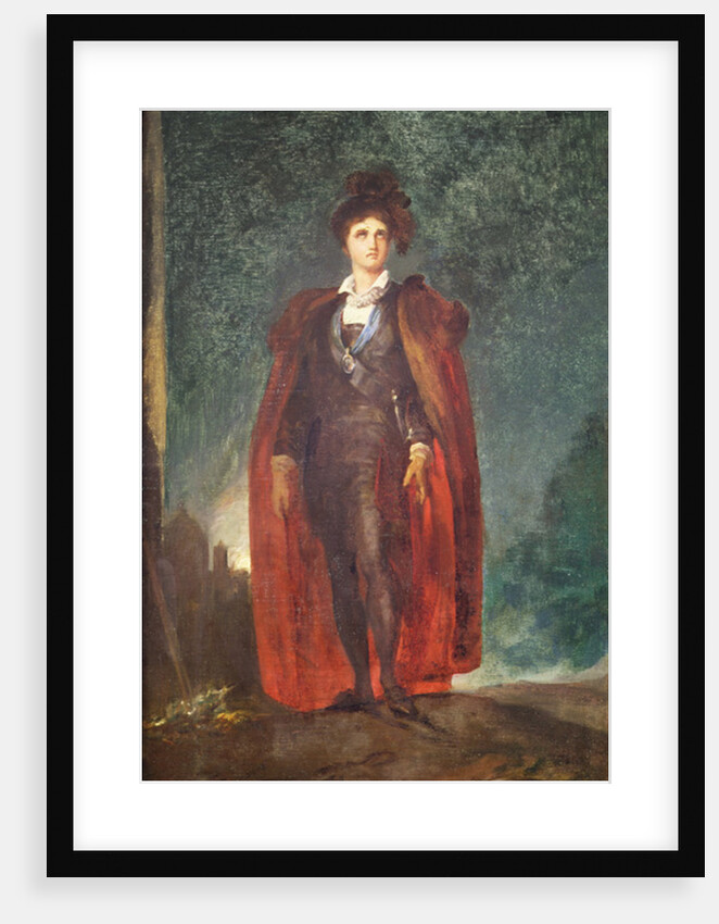 John Philip Kemble in the role of 'Hamlet' by Thomas Lawrence