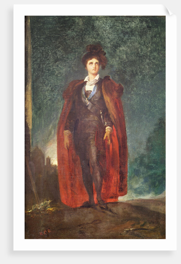 John Philip Kemble in the role of 'Hamlet' by Thomas Lawrence