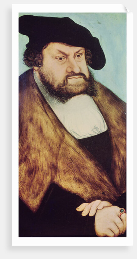 Portrait of John the Constant of Saxony by Lucas the Elder Cranach
