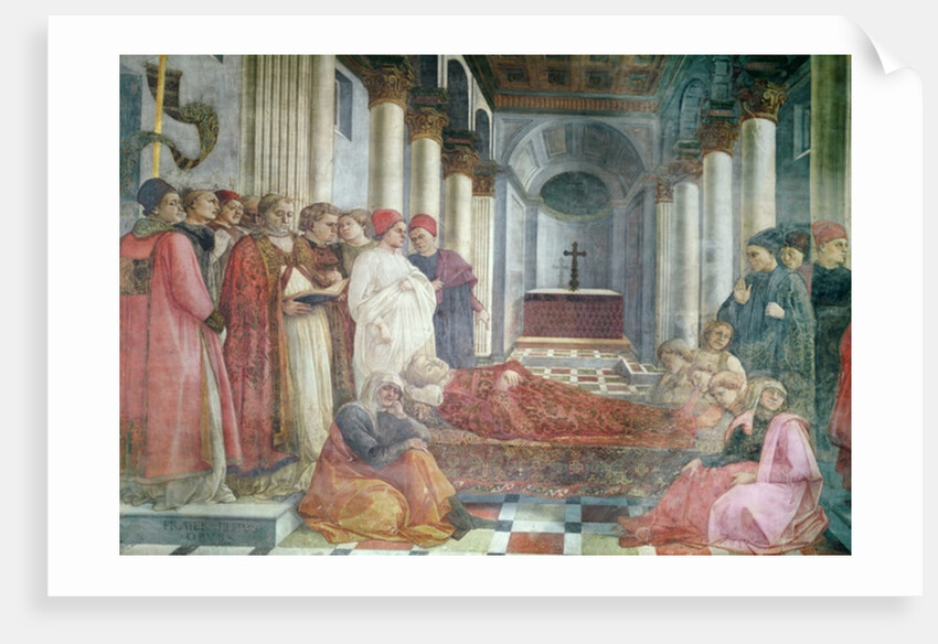 The Funeral of St. Stephen by Fra Filippo Lippi