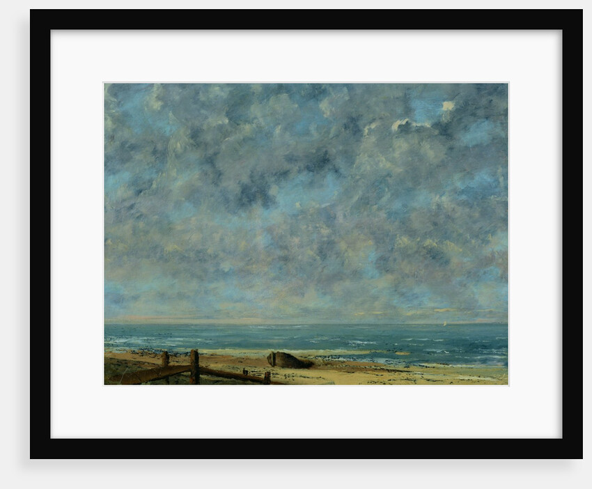 The Sea, c.1872 by Gustave Courbet