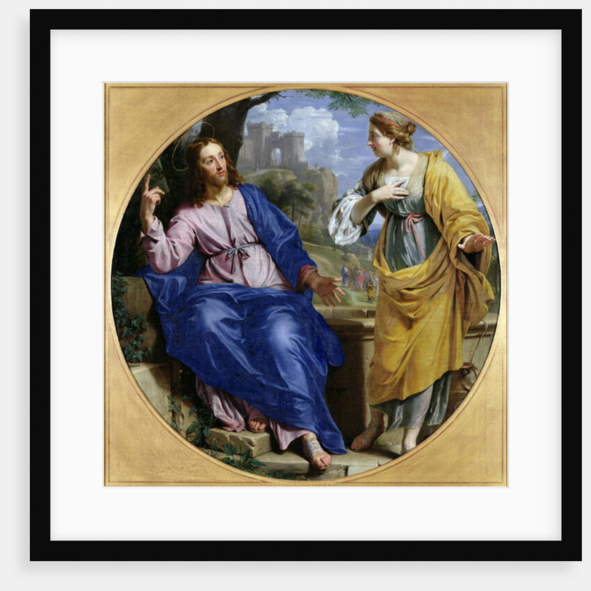 Christ and the Woman of Samaria at the Well, 1648 by Philippe de Champaigne