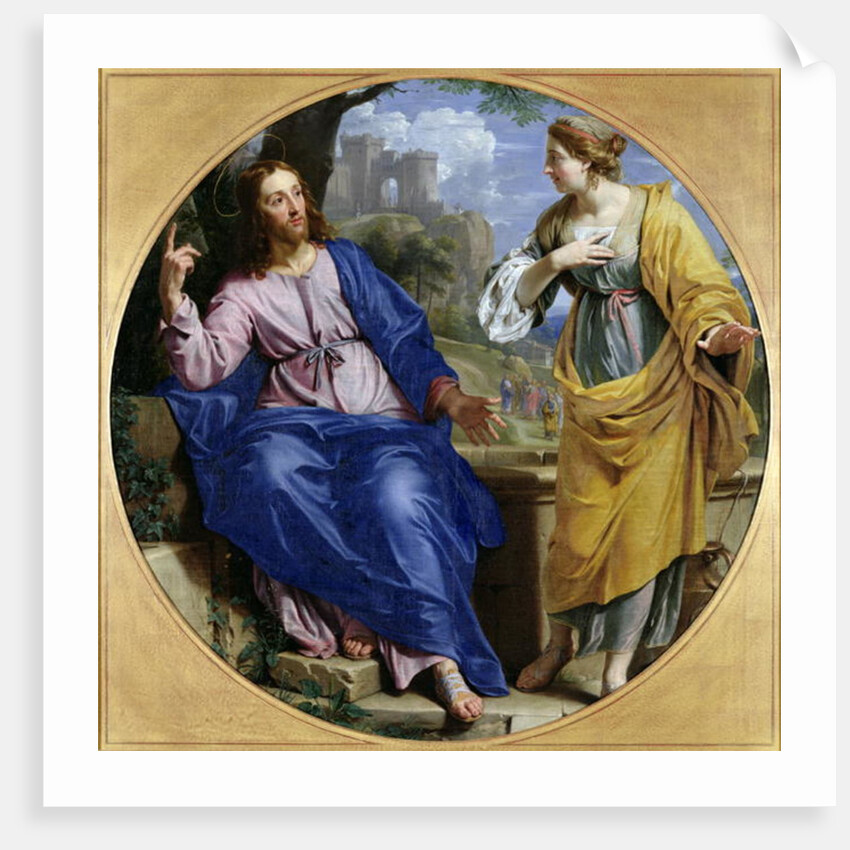 Christ and the Woman of Samaria at the Well, 1648 by Philippe de Champaigne