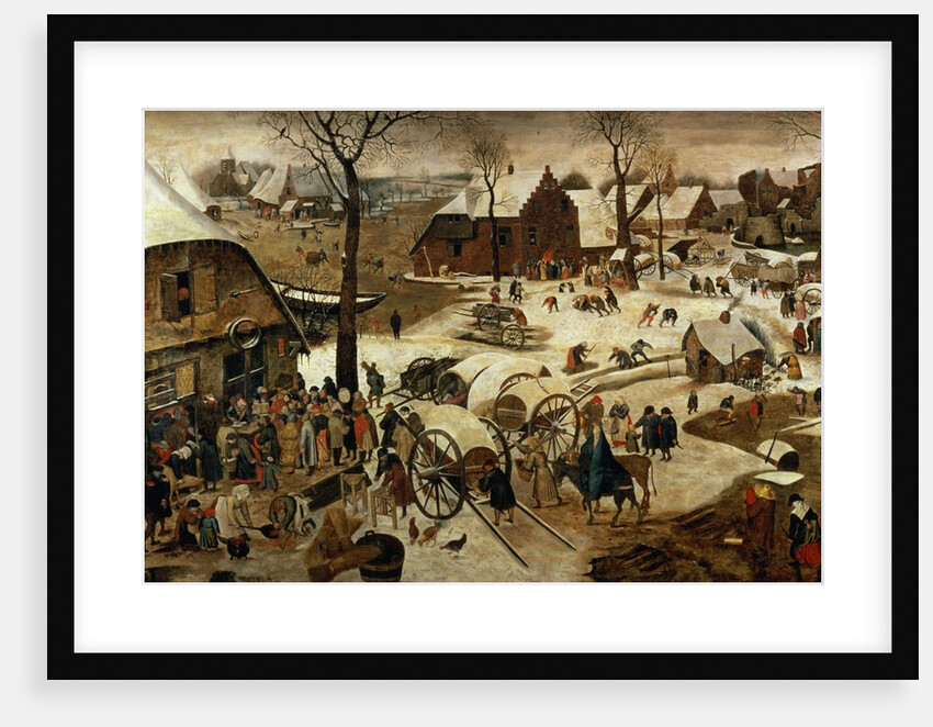 The Payment of the Tithe or The Census at Bethlehem by Pieter the Younger Brueghel