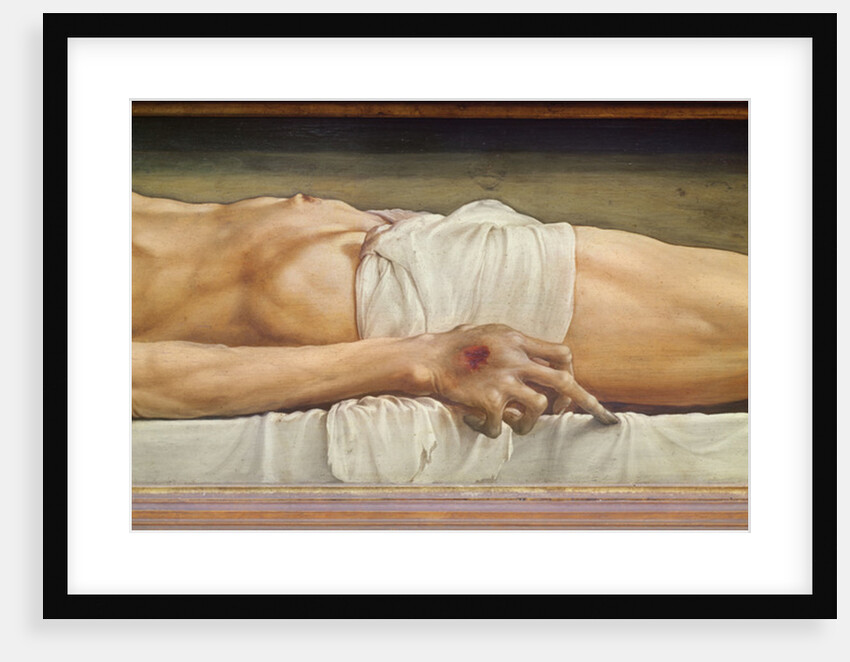 The Body of the Dead Christ by Hans Holbein the Younger