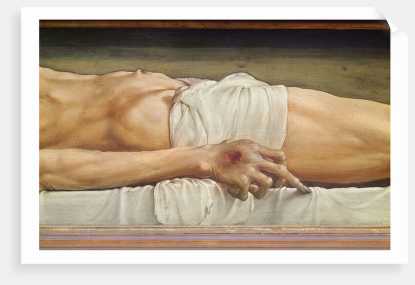 The Body of the Dead Christ by Hans Holbein the Younger