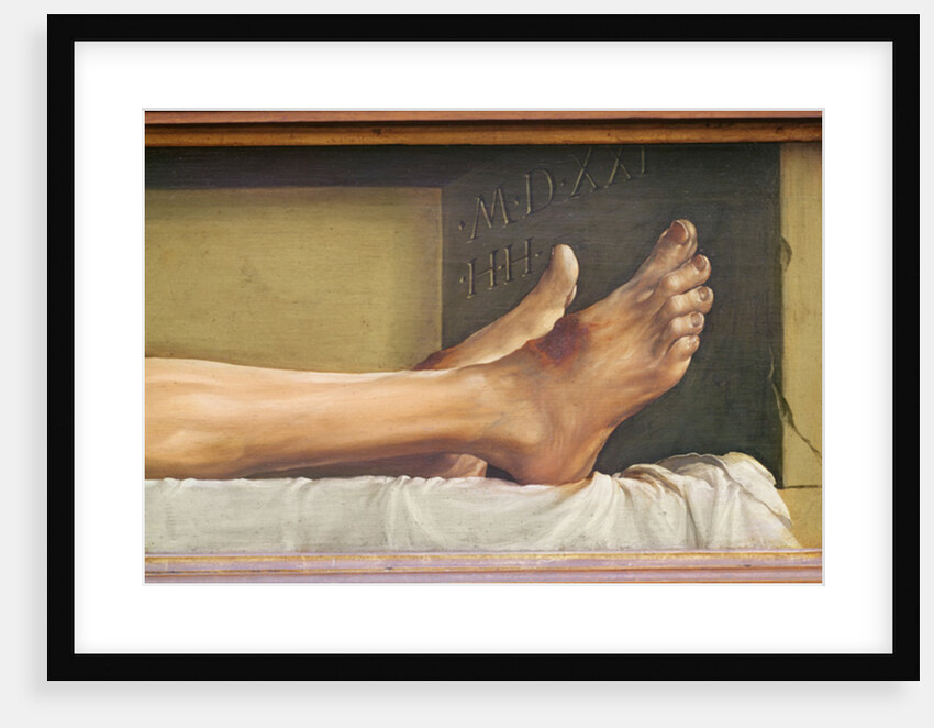 The Body of the Dead Christ by Hans Holbein the Younger