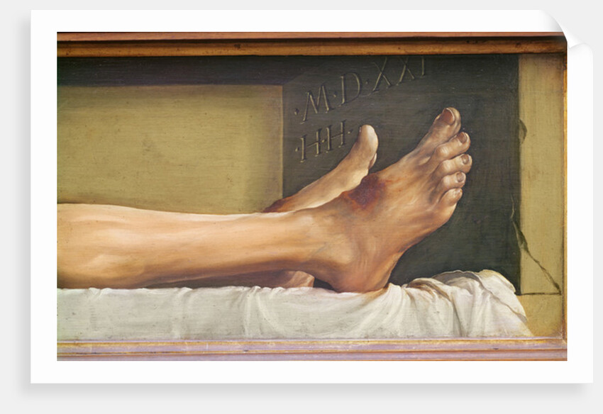 The Body of the Dead Christ by Hans Holbein the Younger