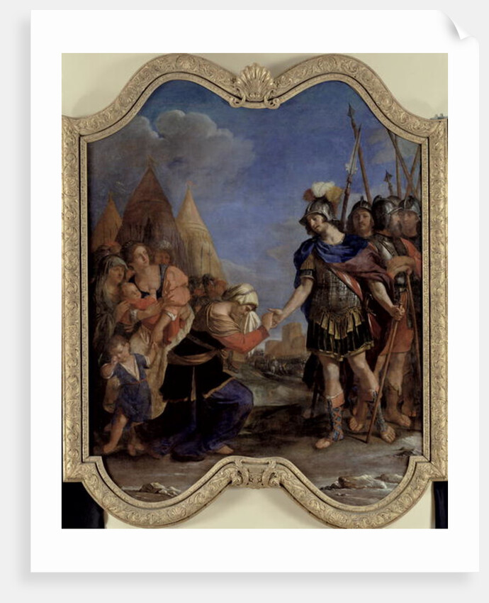 Volumnia before Coriolanus, 1643 by Guercino