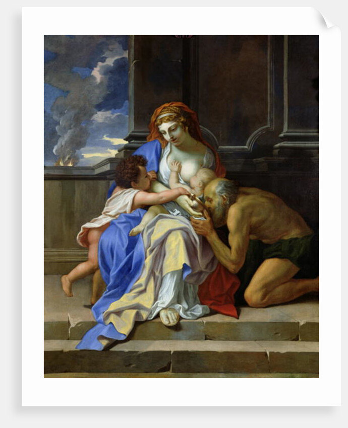 An Allegory of Charity, c.1642-48 by Charles Le Brun