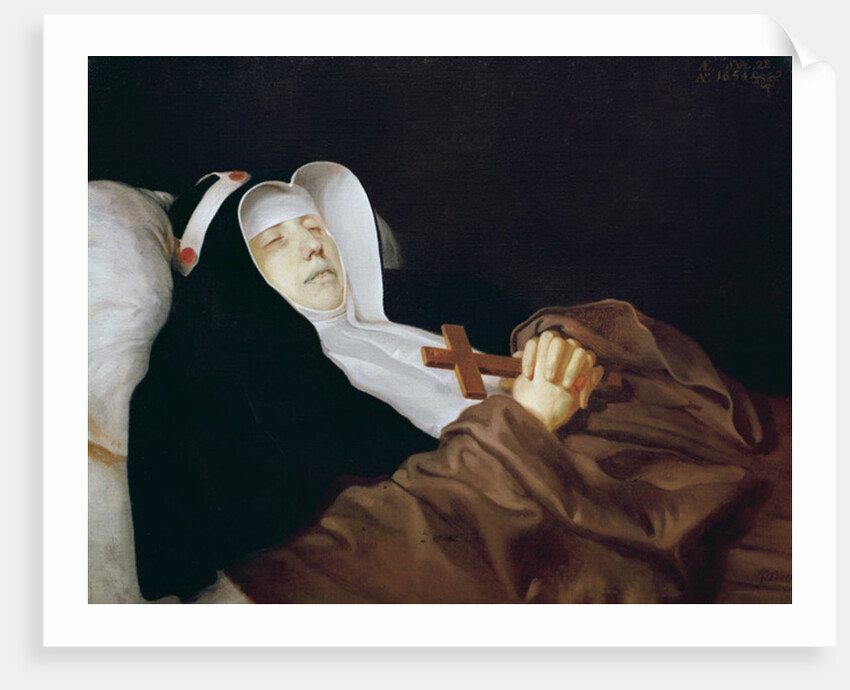 The Religious Order of Saint Bridget on her Deathbed, 1634 by Philippe de Champaigne