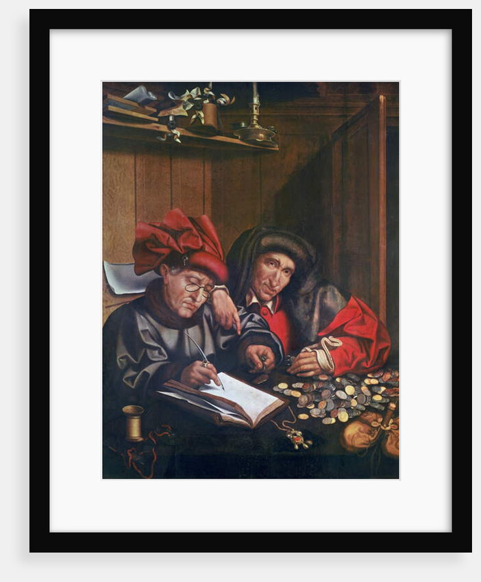 The Money Changers, c.1530 by Quentin Massys or Metsys