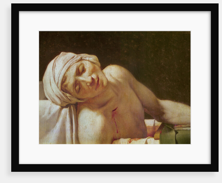The Death of Marat, 1793 by Jacques Louis David