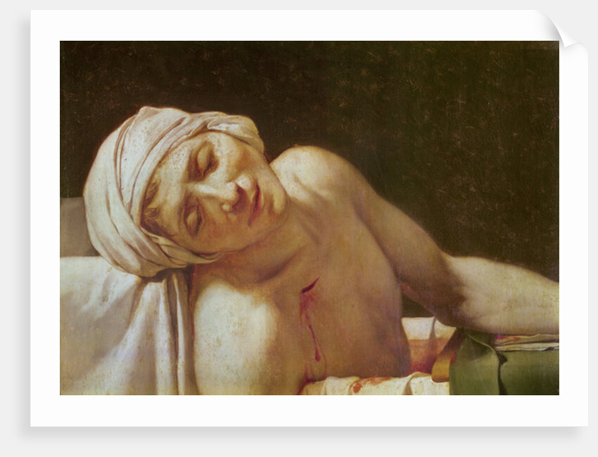 The Death of Marat, 1793 by Jacques Louis David