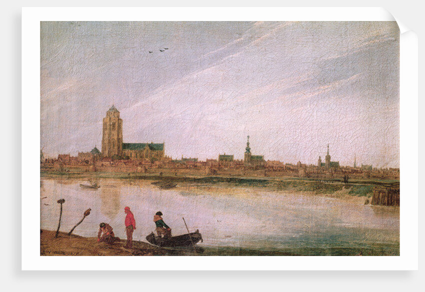 View of Zierikzee, 1618 by Esaias I van de Velde