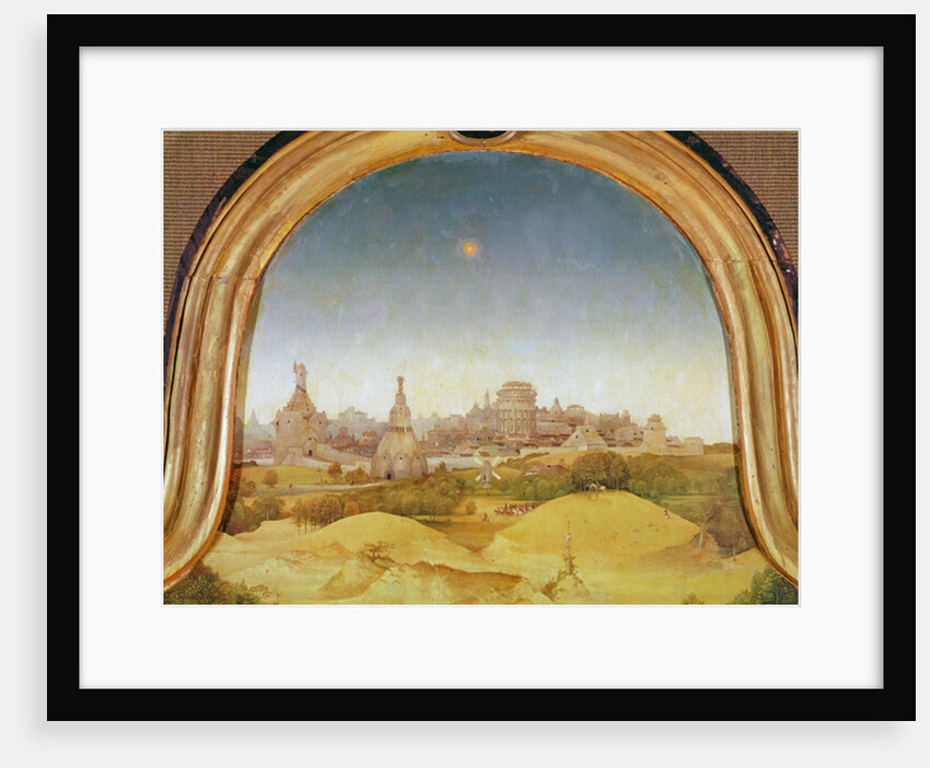 Detail of the central panel of the Adoration of the Magi, 1510 by Hieronymus Bosch