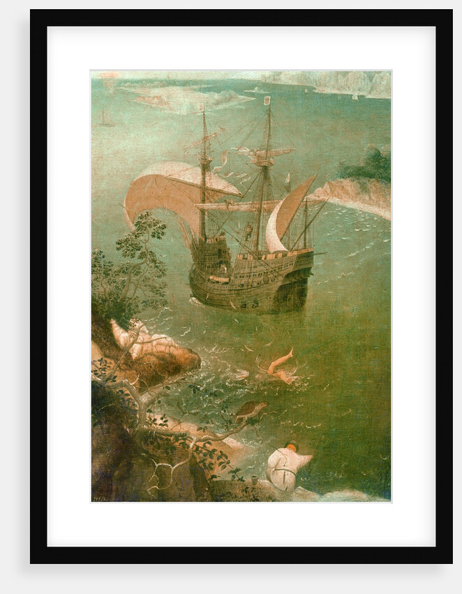 Landscape with the Fall of Icarus, c.1555 by Pieter the Elder Bruegel