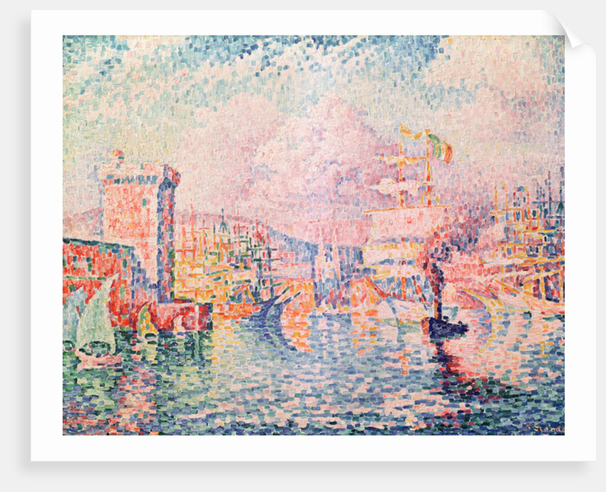 The Red Tower, 1913 by Paul Signac