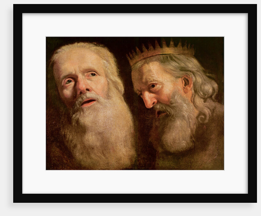 Study of the Heads of Two Old Men by Philippe de Champaigne